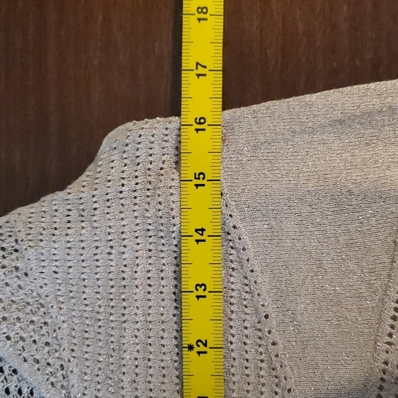 Jennifer Lopez sz M sheer and mesh sleeveless top 🌛 - Picture 7 of 8